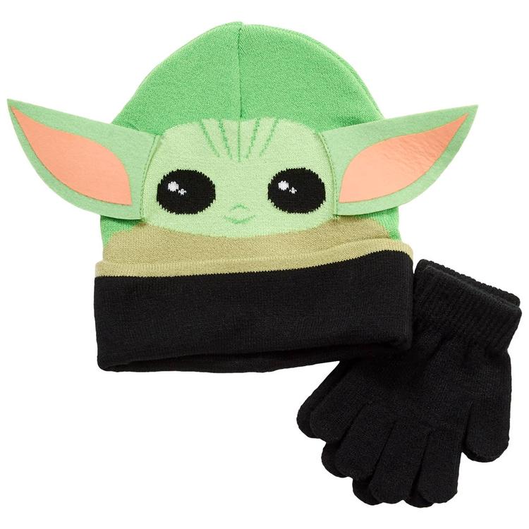 Boys (4-7) Star Wars(tm) The Mandalorian Baby Yoda Winter Set