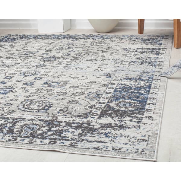 Rugs America&#8482; Prescott Atlantic Azure Transitional Area Rug