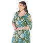 Plus Size 24/7 Comfort Apparel Floral Maxi Dress - image 2