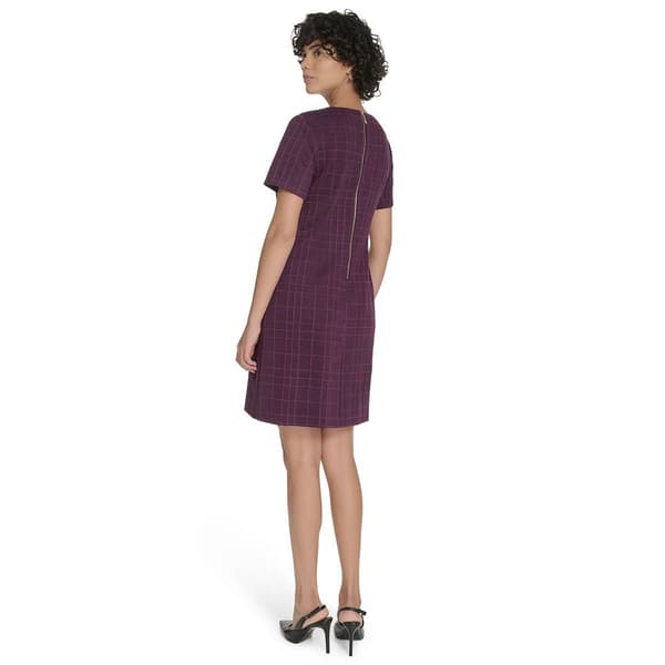 Womens Tommy Hilfiger Short Sleeve Shift Dress w/ Pocket