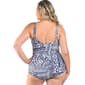 Plus Size Maxine Island Bohemia Side Shirred One Piece Swimsuit - image 2