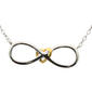 Diamond Classics™  1/10ctw. Diamond Infinity Pendant Necklace - image 2