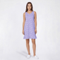 Womens Rene Rofe(R) Sleeveless Floral Crinkle Ruffle Hem Dress - image 1