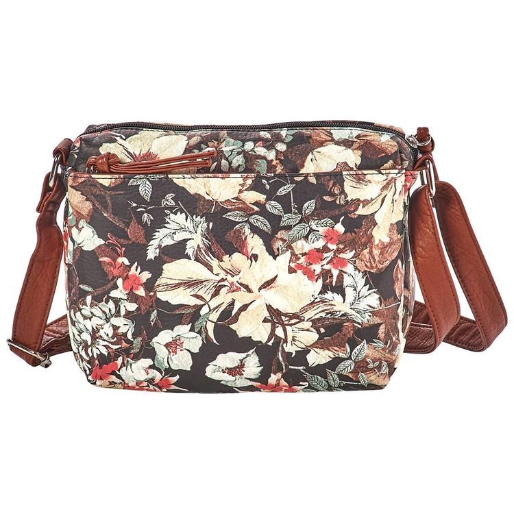 Bueno Floral Grainy Wash Crossbody