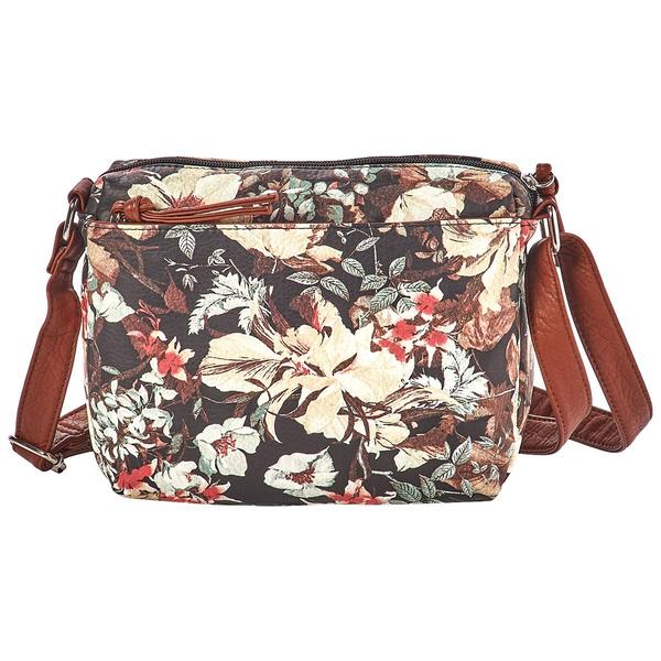 Bueno Floral Grainy Wash Crossbody