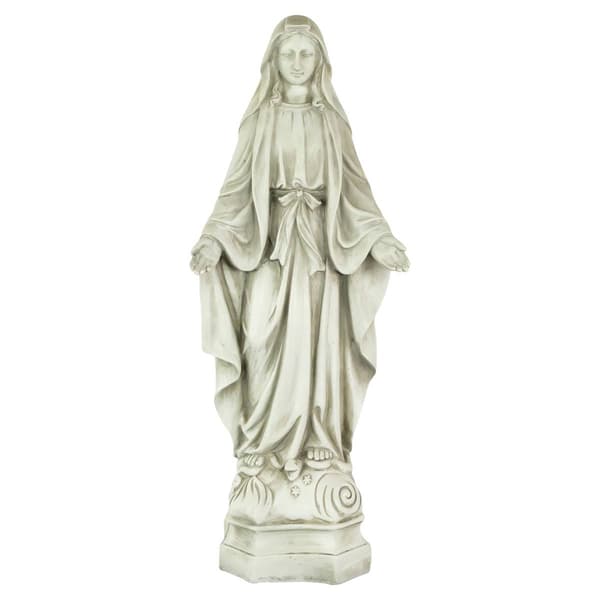 Northlight Seasonal Religious Standing Virgin Mary Garden Statue