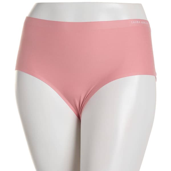 Womens Laura Ashley® Brushed Micro Laser Brief Panties LS4063HU
