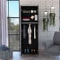FM FURNITURE Glasglow Black Armoire - image 3