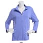 Womens Hasting & Smith Long Sleeve Mock Neck Zip Jacket - image 10