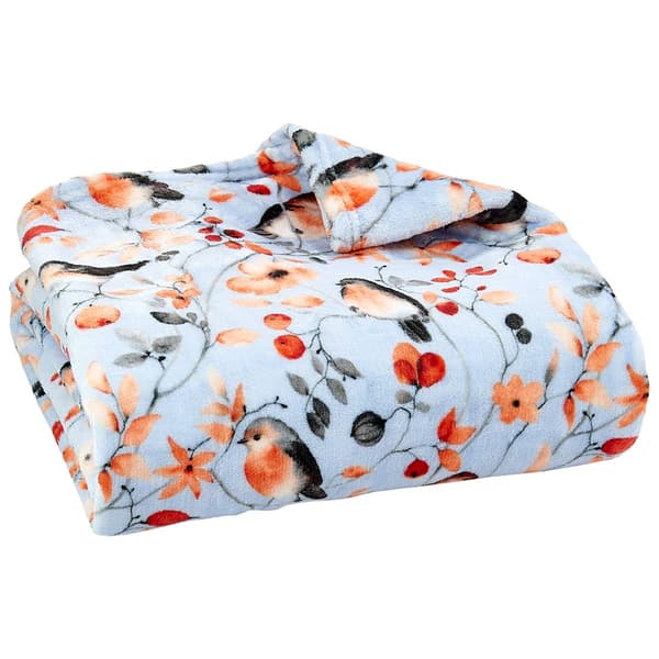 Ashley Cooper(tm) Chirp & Cheer Plush Throw