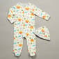 Baby Boy (NB-9M) Little Me(R) Happy Dinos Footie with Hat - image 1