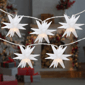 Northlight 5.25ft. 10ct. LED White Star Christmas Fairy Lights - image 2