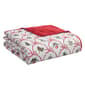 VCNY Home Multi Christmas Bow Microfiber Quilt Set - image 2
