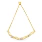 Haus of Brilliance 14kt. Yellow Gold Plated Diamond Bolo Bracelet - image 3