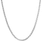 Mens Lynx Stainless Steel 3mm. Wide Rolo Chain Necklace - image 1