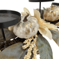 Northlight Dahlia Fall Harvest Candle Holder Centerpiece - image 5