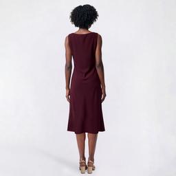 Womens Connected Apparel Sleeveless Twist Front Wrap Dress