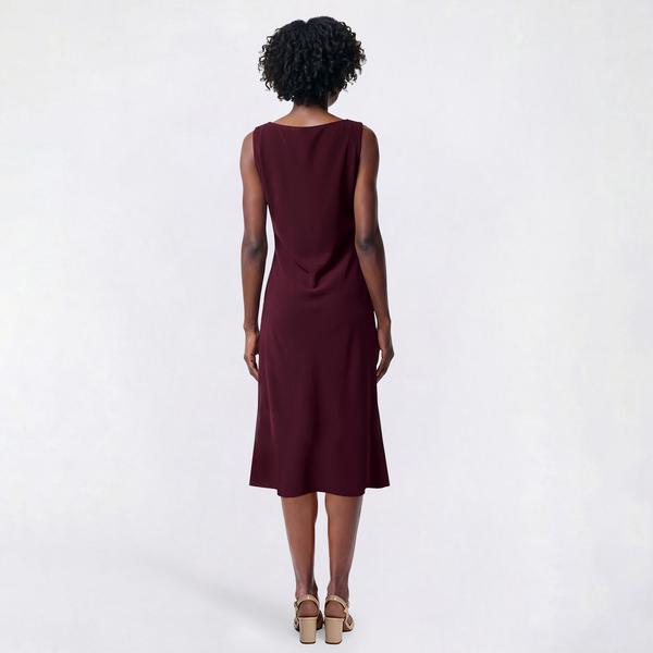 Womens Connected Apparel Sleeveless Twist Front Wrap Dress