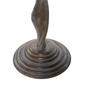 9th &amp; Pike® Round Distressed Wood Carved Accent Table - image 4