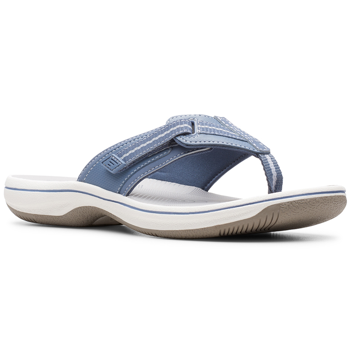 Clarks flip flops clearance best sale