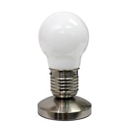 Simple Designs Edison Style Minimalist Idea Bulb Touch Desk Lamp