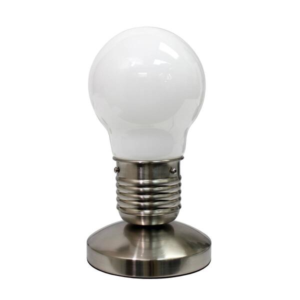 Simple Designs Edison Style Minimalist Idea Bulb Touch Desk Lamp - image 