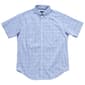 Mens Architect(R) Plaid Weekender Button Down Shirt - Chambray Blue - image 1