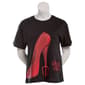 Juniors Hybrid Devil Wears Prada Large Shoe Boyfriend Tee - image 1
