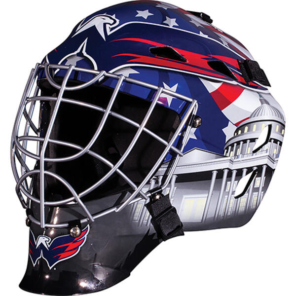 Franklin(R) GFM 1500 NHL Capitals Goalie Face Mask - image 