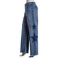 Juniors YMI® Studded Star Wide Leg Jeans - image 4