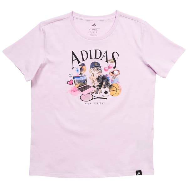 Girls (7-16) adidas® Short Sleeve Sporty Tee