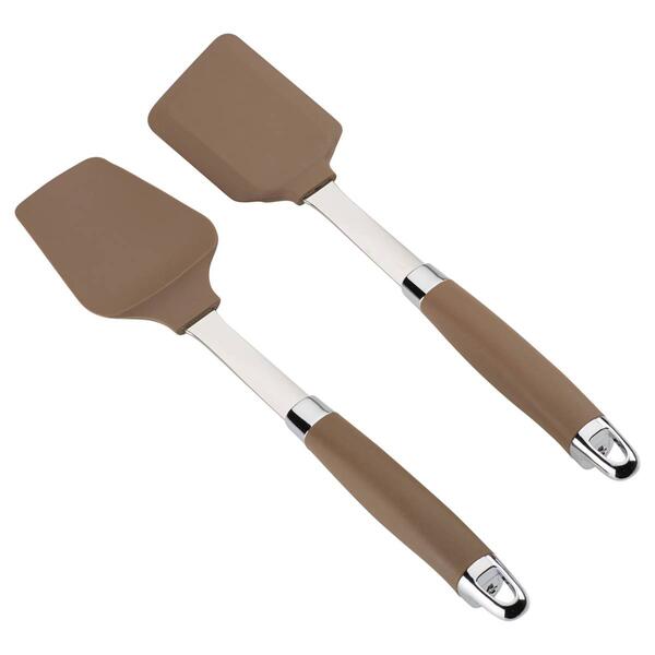 Anolon&#40;R&#41; SureGrip&#40;tm&#41; Nonstick 2pc. Spatula Spoonula Set - image 