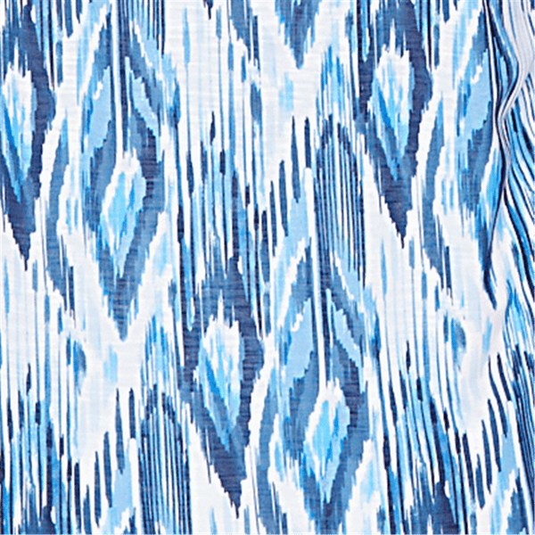 Petite Alfred Dunner Mykonos Ikat Embellished Blouse