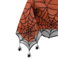 Threadmade Crawling Halloween Spider Lace Lined Tablecloth - image 1