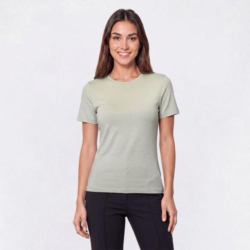 Womens Architect(R) Solid Short Sleeve Crew Neck Tee - image 