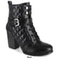 Womens XOXO Muna Quilted Ankle Boots - image 6