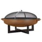 Real Flame La Porte 31in. Round Steel Wood Burning Fire Pit - image 13