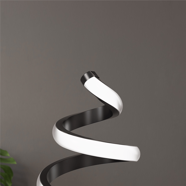 Infibrite Spiral 16in. LED Touch Dimming Table Lamp