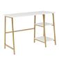 Sauder North Avenue Modern Desk with Open Shelves - image 2