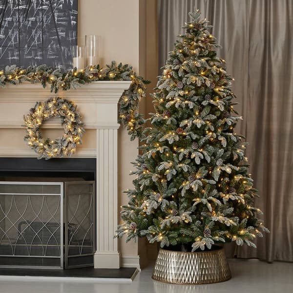 Seasonal LLC LED Lexington Fir 9ft. Artificial Christmas Garland