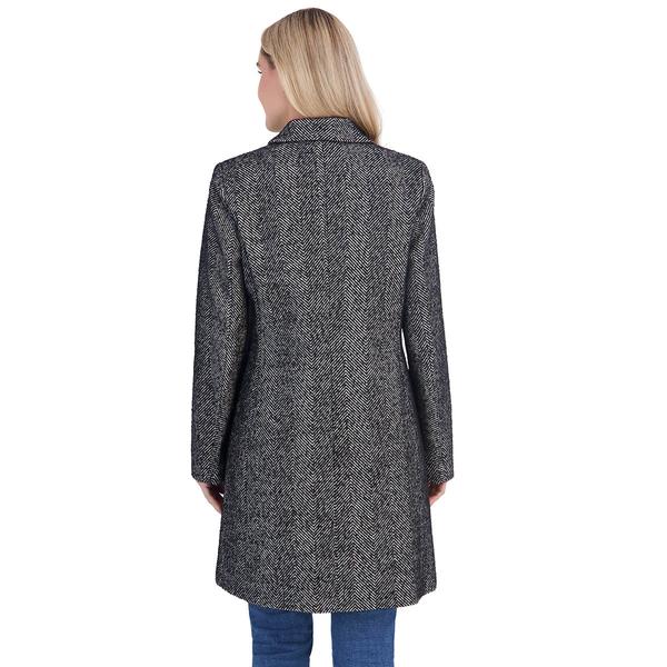 Womens Calvin Klein Single Breasted Walker Coat