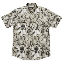 Mens North Hudson Orchid Oasis Tuckless Button Down Shirt