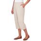 Plus Size Alfred Dunner Classic Neutrals Twill Pull On Capris - image 3