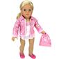 Sophia&#39;s® Gymnastics Leotard &amp; Nylon Jacket Set - Pink - image 3