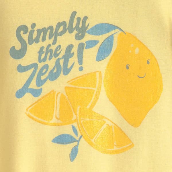 Toddler Girl Carter''s® 4pc. Simply the Zest Lemon PJ Set
