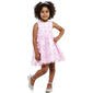 Girls &#40;4-6x&#41; Rare Editions 3D Charmeuse Butterfly Mesh Dress - image 1