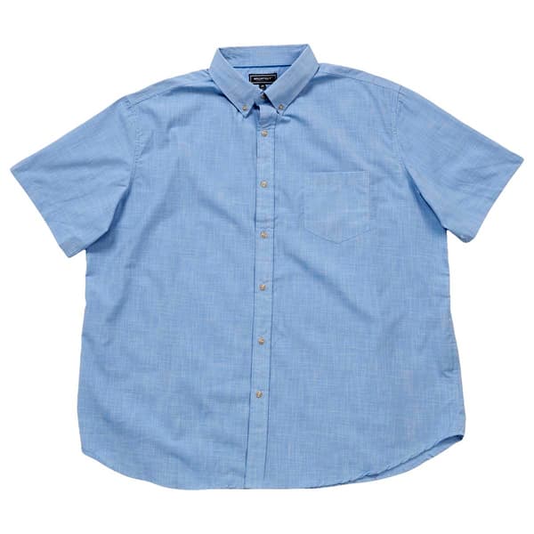 Mens Big & Tall Architect&#40;R&#41; Cross Hatch Button Down Shirt - image 