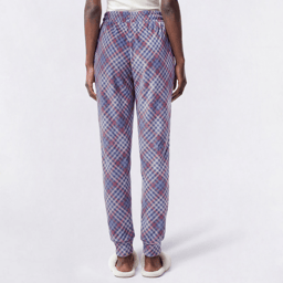 Womens Jessica Simpson Rainbow & Plaid Velour Pajama Bottoms