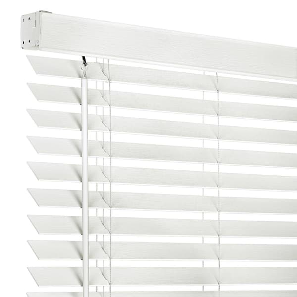 Achim Cordless GII Madera Falsa Faux Wood Blinds