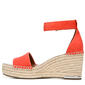 Womens Franco Sarto L-Clemens Suede Espadrille Wedge Sandals - image 2